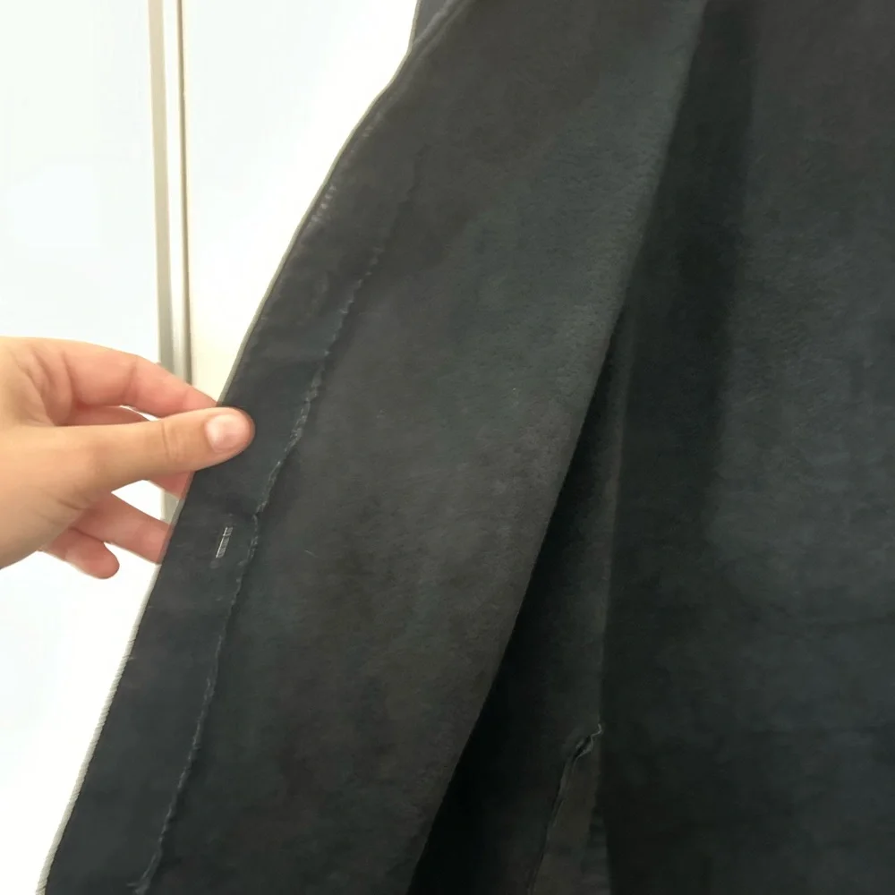 Leather Shirt Jacket
